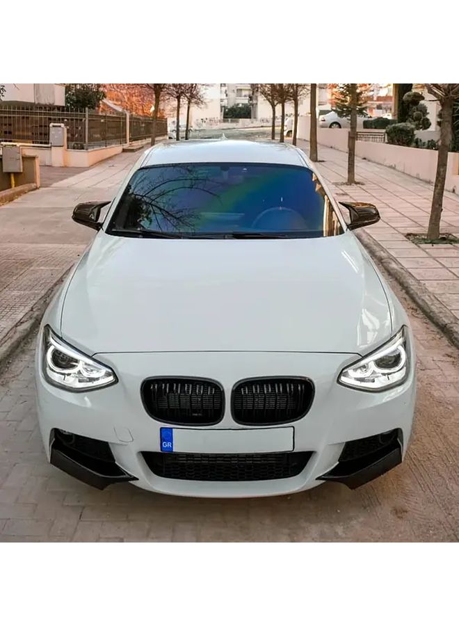 مقسم واقي المصد الأمامي الأسود اللامع لسيارات بي إم دبليو السلسلة 1 موديلات F20 وF21 طراز M135i M Sport من 2012 إلى 2015 - Image 4